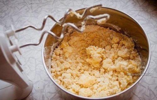 Черничный пирог с творогом. 02