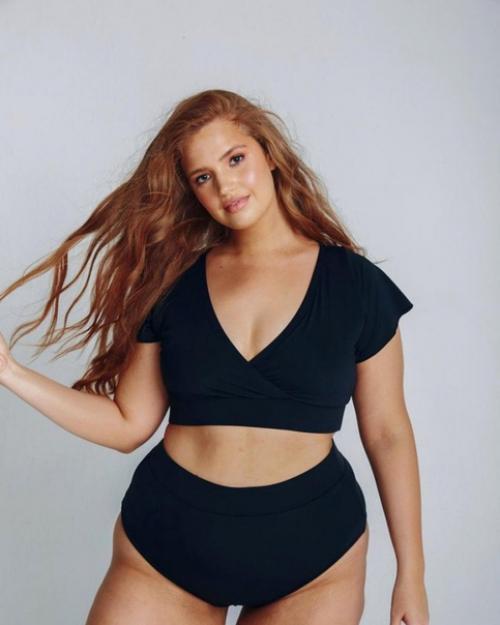 Американка бри киш состоит сразу в нескольких модельных агентствах и снимается для брендов купальников.