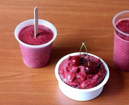 Фруктовое мороженое.   Ингредиенты: 07