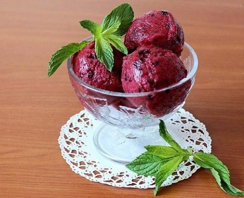 Фруктовое мороженое.   Ингредиенты: 08