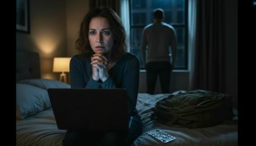 Перебирала его вещи и в рюкзаке наткнулась на пустую упаковку от каких-то таблеток.  