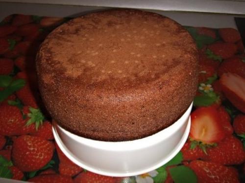 Шоколадное кухэ в мультиварке. 08 Шоколадное кухэ в мультиварке. 08