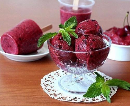 Фруктовое мороженое. 

Ингредиенты: 

