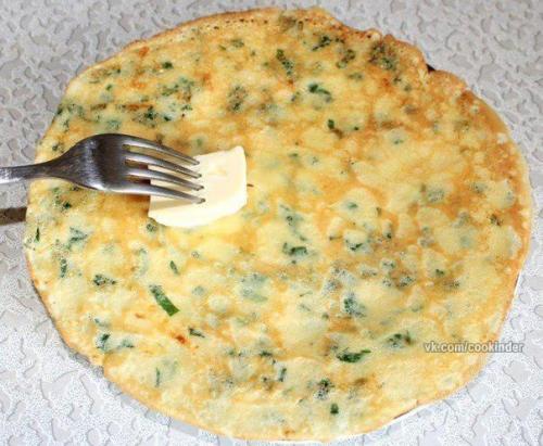 Cырные блинчики с петрушкой. 03 Cырные блинчики с петрушкой. 03