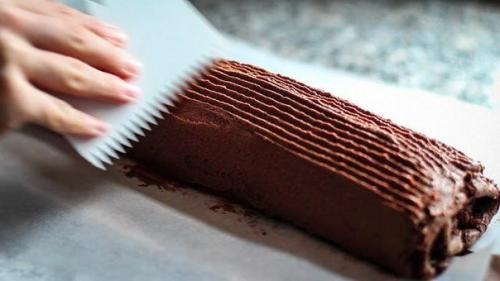 Шоколадно - банановый рулет за 15 минут? 06