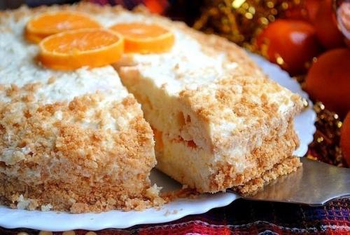 Мандариновый торт. Ингредиенты для теста: Мандариновый торт. Ингредиенты для теста: