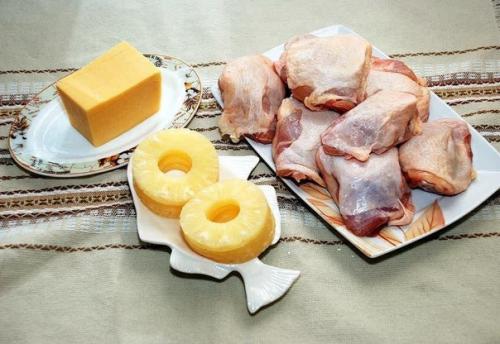 Курица с ананасом под сыром? 01 Курица с ананасом под сыром? 01