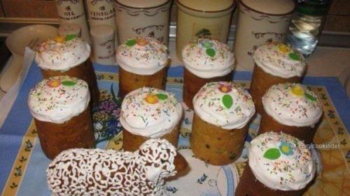 Пышный пасхальный кулич? 
