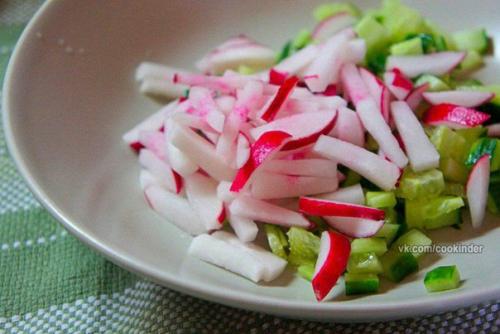 Холодный суп со свеклой и кефиром. 02