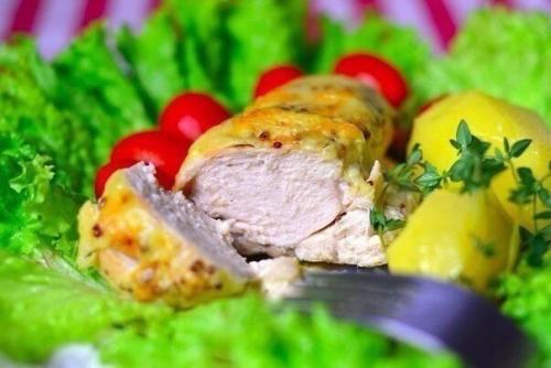 Фитнес - ужин: куриное Филе в сливочном соусе. 01