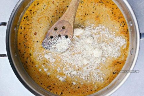 Курица в сливочно - лимонном соусе. 04