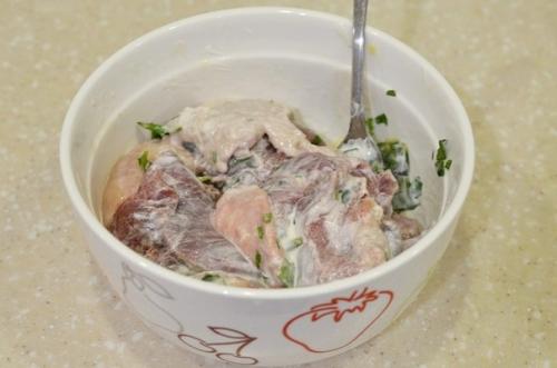 Запеченное мясо по-грузински. 02