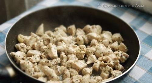 Салат с курицей и кукурузой. 01 Салат с курицей и кукурузой. 01