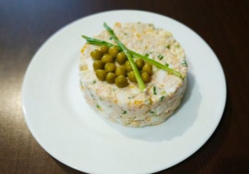 Салат Северный.  Ингредиенты: