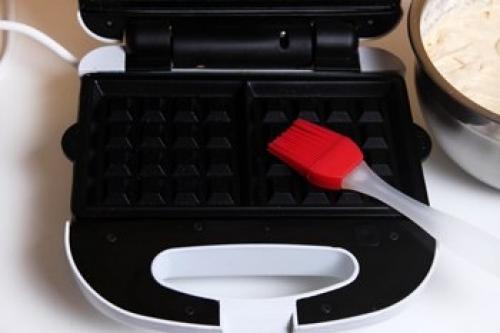 Венские вафли в вафельнице. 05 Венские вафли в вафельнице. 05