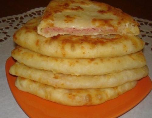 Сырные лепешки за 15 минут.


