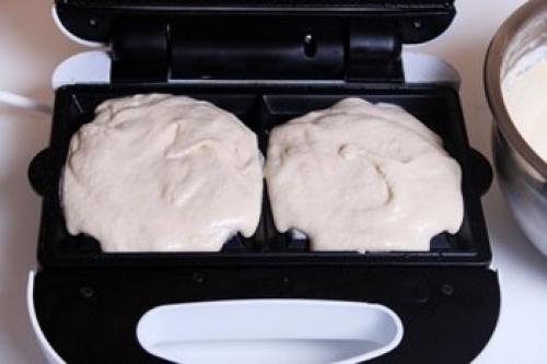 Венские вафли в вафельнице. 06 Венские вафли в вафельнице. 06