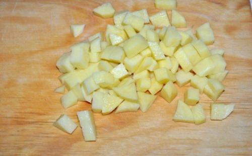 Очень вкусный овощной суп с сырными клецками - шариками. 04