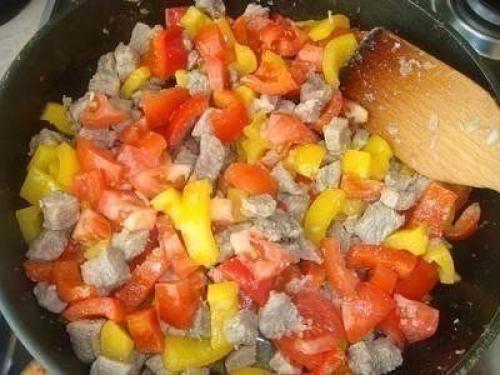 Открытый мясной пирог. 02