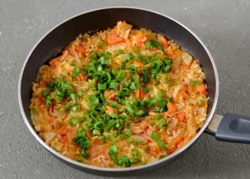 Капуста по-гречески.  Ингредиенты: 02