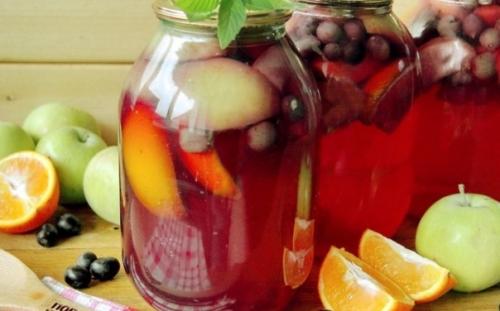 Компот Мультифрукт на зиму.