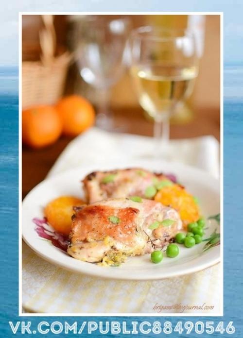 Просто сказка!  Курица с мандаринами. 06