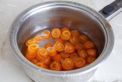 Варенье из апельсиновых корок.