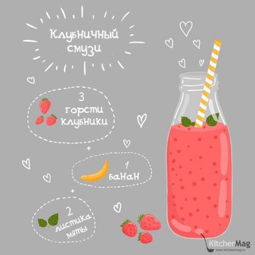 Смузи - спасение от жары.