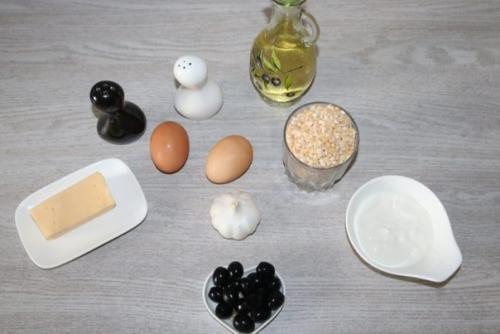 Гороховая запеканка. Ингредиенты: 01 Гороховая запеканка. Ингредиенты: 01