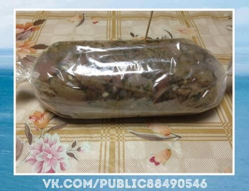 Безумно вкусно! Мраморный рулет из курицы. 02 Безумно вкусно! Мраморный рулет из курицы. 02