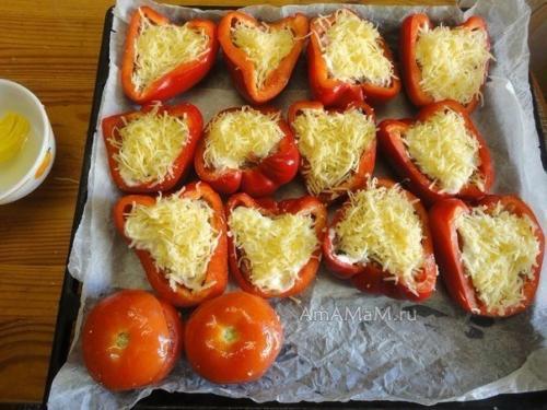 Фаршированный перец половинками. 06 Фаршированный перец половинками. 06