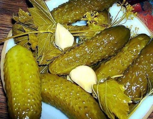 Хрустящие огурцы - необычный рецепт приготовления.

