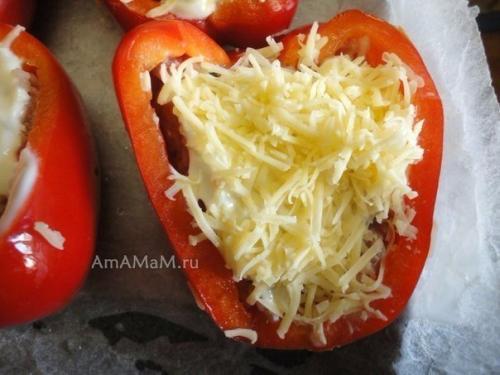 Фаршированный перец половинками. 05 Фаршированный перец половинками. 05