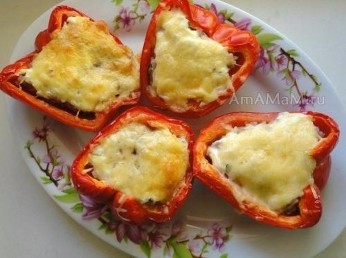 Фаршированный перец половинками. 07 Фаршированный перец половинками. 07