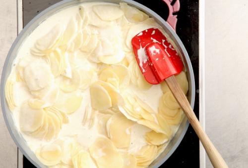 Гратен дофинуа. Один из величайших гарниров в мировой кулинарии и, наверное, самый эффективный способ использования картошки. 03 Гратен дофинуа. Один из величайших гарниров в мировой кулинарии и, наверное, самый эффективный способ использования картошки. 03