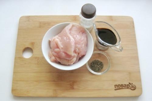 Куриная грудка на сковороде - гриль. 01 Куриная грудка на сковороде - гриль. 01