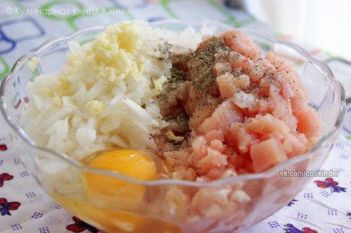 Куриные шарики в сливочном соусе. 02 Куриные шарики в сливочном соусе. 02