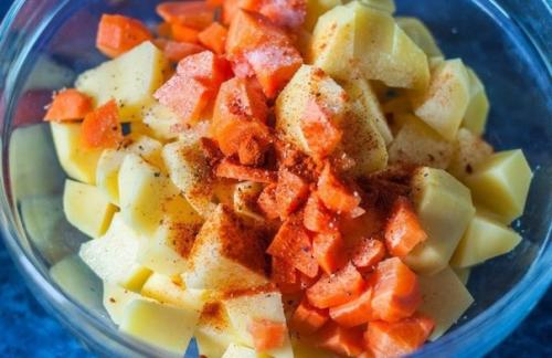 Запеченная картошечка с грибами и сметаной? 02 Запеченная картошечка с грибами и сметаной? 02