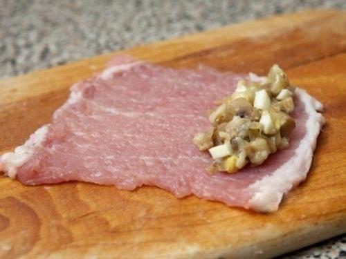 Вкуснейшие рулетики с грибами и сыром. 02 Вкуснейшие рулетики с грибами и сыром. 02