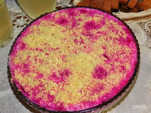 Салат Сельдь в Новой Шубе (с яблоками). Салат Сельдь в Новой Шубе (с яблоками).