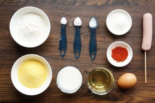 Корн дог (или сосиска в тесте. 01 Корн дог (или сосиска в тесте. 01