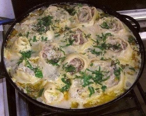 Очень ленивые пельмени. 06 Очень ленивые пельмени. 06