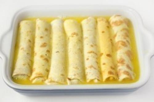 Яичные рулетики с мясной начинкой - отличный завтрак! 07 Яичные рулетики с мясной начинкой - отличный завтрак! 07