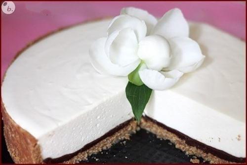 Воздушный творожный торт с шоколадом. Воздушный творожный торт с шоколадом.