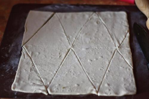 Пирог - венок с беконом, яйцами и сыром. 01 Пирог - венок с беконом, яйцами и сыром. 01