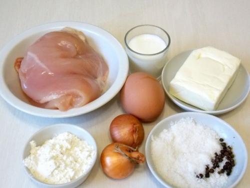 Молочные котлеты. Ингредиенты: 01 Молочные котлеты. Ингредиенты: 01