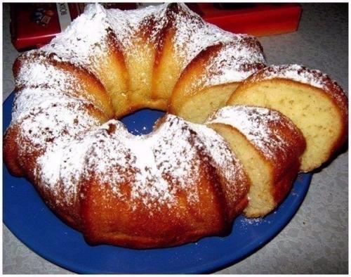 Быстрый кекс на кефире. 

