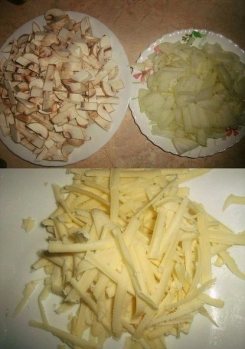 Жульен в булочках. 03