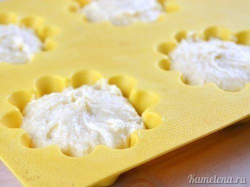 Творожные кексы.  Нежные мягкие творожные кексы. 05