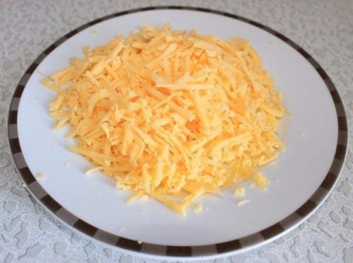 Сырные блины с зеленью. 

